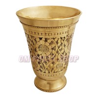 Elegance Designer Brass Tumbler Glass