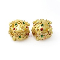 Religious Kumkum Container set of 2