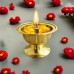 Classic Pure Brass Akhand Diya (Round Base)