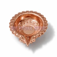 Divine Aura Designer Copper Diya