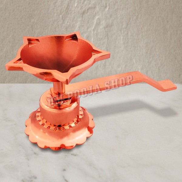 Divya Panchjyoti Tamra Deepam | Copper Aarti Diya