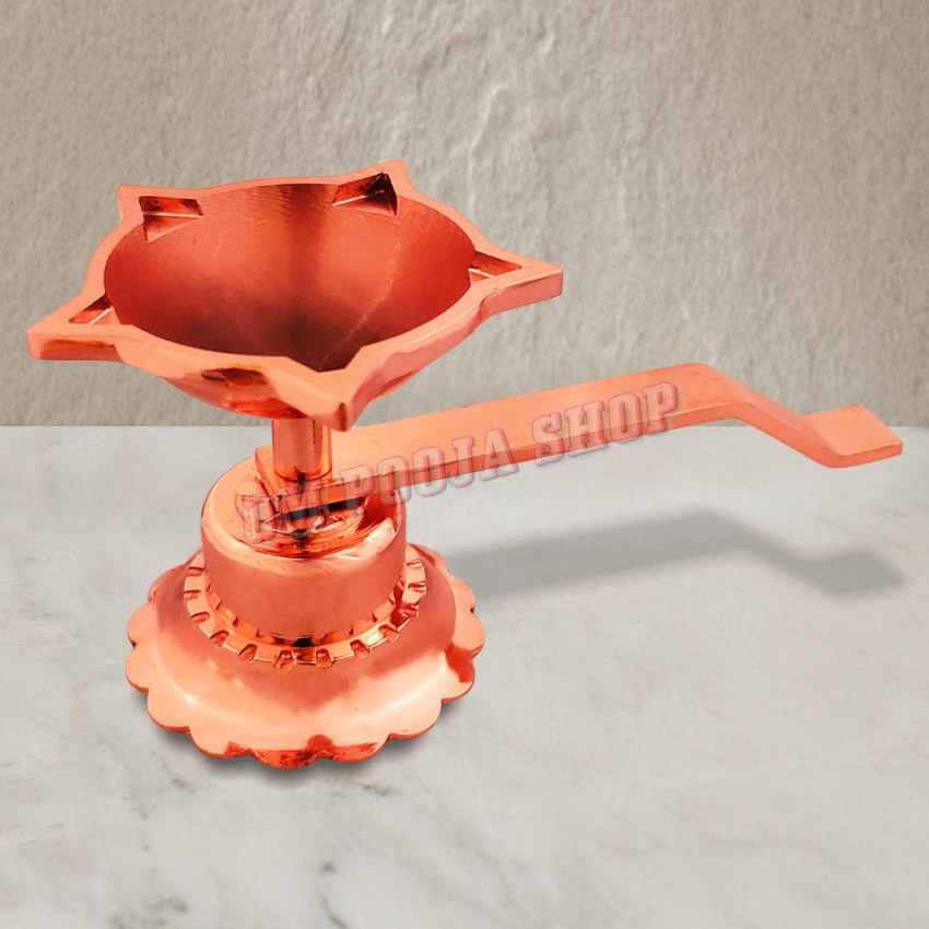 Divya Panchjyoti Tamra Deepam | Copper Aarti Diya