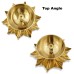 Kamal Deep Brass Flower Diya
