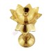 Lotus Design Brass Diya for Pooja & Home Temple