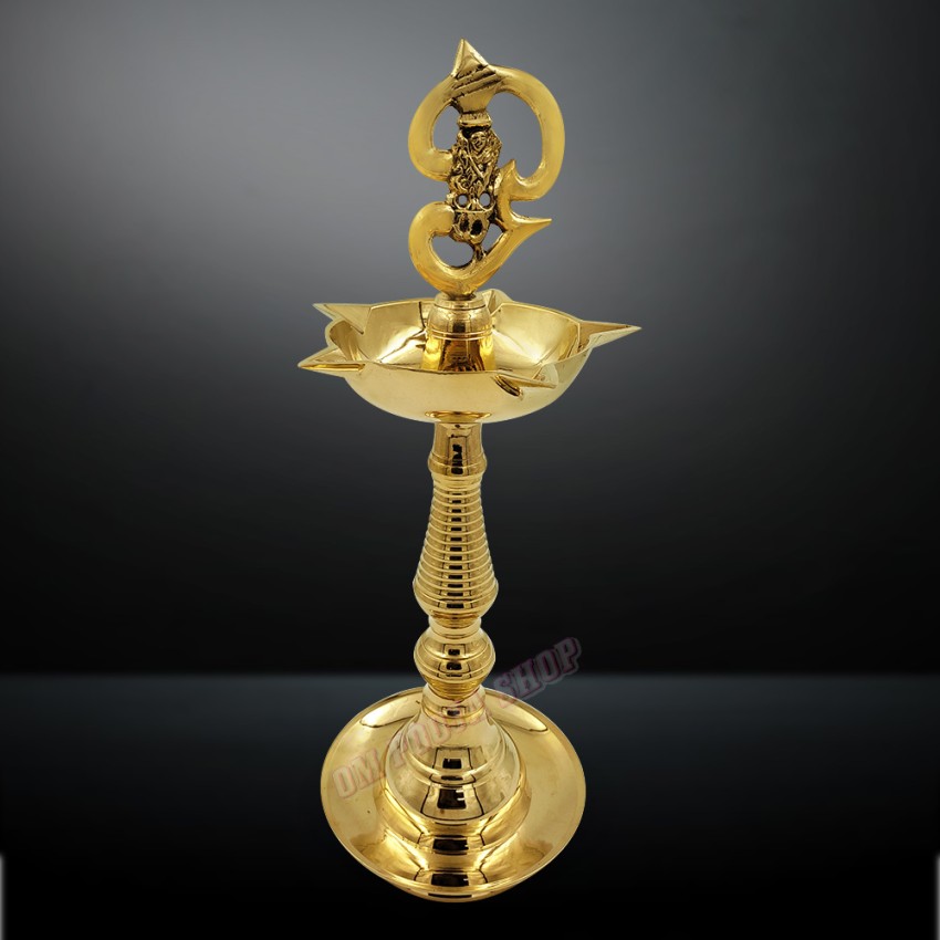 Murugan Vilakku Samai Oil Lamp Diya in Brass
