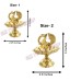 Royal Peacock Design Brass Oil Lamp