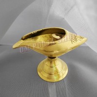 Shanku Diya in Brass