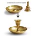 Solid Brass Chamberlestick Candle Holder Solid Brass Chamberlestick Candle Holder
