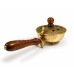 Sugandh Brass Dhoop Dhani with Wooden Handle Sugandh Brass Dhoop Dhani with Wooden Handle
