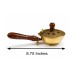Sugandh Brass Dhoop Dhani with Wooden Handle Sugandh Brass Dhoop Dhani with Wooden Handle