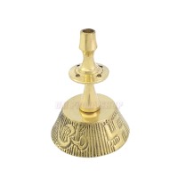 OM Swastik Meenar Brass Incense Holder