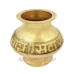 Karva Chauth Pot in Brass ( SIze: 4.5x5.5x5 inches)