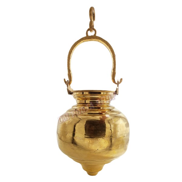 Hanging Brass JalaDhari - 5 Liter
