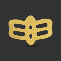 Lord Shiva Tripund Eye Tika Tilak Maker in Brass