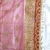 Regal Red Bridal Embroidered Net Chunri