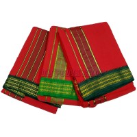 Dhoti (Vesti) with Angavastram for Acharya