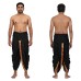 Men's Ready-to-Wear Silk Dhoti Pants with Zari Golden Border - Free Size Men's Ready-to-Wear Silk Dhoti Pants with Zari Golden Border - Free Size