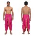 Men's Ready-to-Wear Silk Dhoti Pants with Zari Golden Border - Free Size Men's Ready-to-Wear Silk Dhoti Pants with Zari Golden Border - Free Size