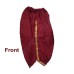 Men's Ready-to-Wear Silk Dhoti Pants with Zari Golden Border - Free Size Men's Ready-to-Wear Silk Dhoti Pants with Zari Golden Border - Free Size