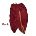 Men's Ready-to-Wear Silk Dhoti Pants with Zari Golden Border - Free Size Men's Ready-to-Wear Silk Dhoti Pants with Zari Golden Border - Free Size