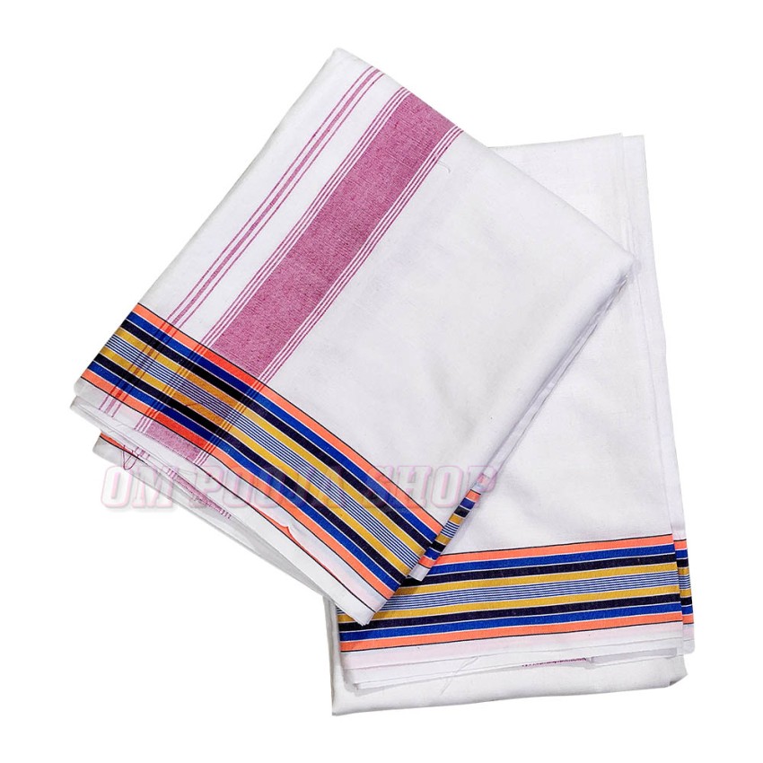 Pure Cotton Dhoti with Shawl