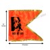 Hanuman Ji Jhanda Bajrangbali Flag Size - 22 x 25 inches