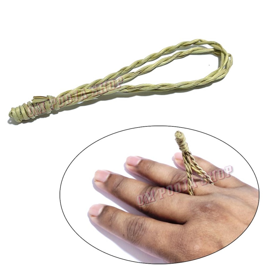 Kusha Grass Ring (Pavitri) - Without Mauli