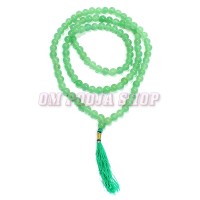 Natural Green Aventurine Gemstone Mala