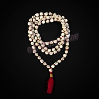 Sacred Stone Skull Munda Mala (108 Beads)