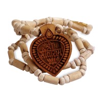 Shree Sita Ram Tulsi Locket with Original Tulsi Mala
