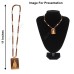 Swami Samarth Locket Tulsi Mala - 10.5 inches
