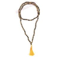 Tiger Eye Stone Beads Mala - 108+1 Beads