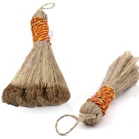 Eco-Friendly Banana Fiber Broom | Jhadu for Puja Room