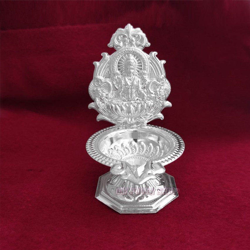 Divya Shubh Lakshmi Deepam Diya Lamp in Pure Silver
