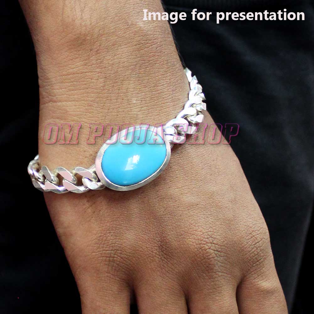 Buy Shri Balaji Abhushan Bhandar Silver Jewellery Salman Khan Bracelet for  Men/Boys (Silver) at Amazon.in