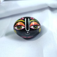 Laddu Gopal Painted Shaligram Stone