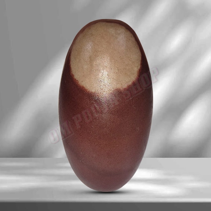 Exclusive Rare Narmada Shivling (Size_3.2x1.75 inch)