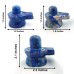 Ardhnarishwar Shivling in Lapis lazuli - 65 - 155 GMS