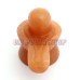 Shivling in Light Orange Jade Gemstone - 140 to 210 Grams