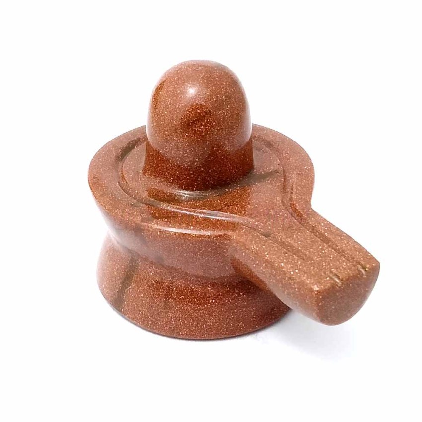 Shivlingam Statue in Red Sunstone - 110 GMS to 160 GMS