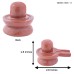 Shivlingam Statue in Red Sunstone - 110 GMS to 160 GMS