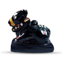 Small Black Nandi  - Size: 1.75 x 1.75 inches