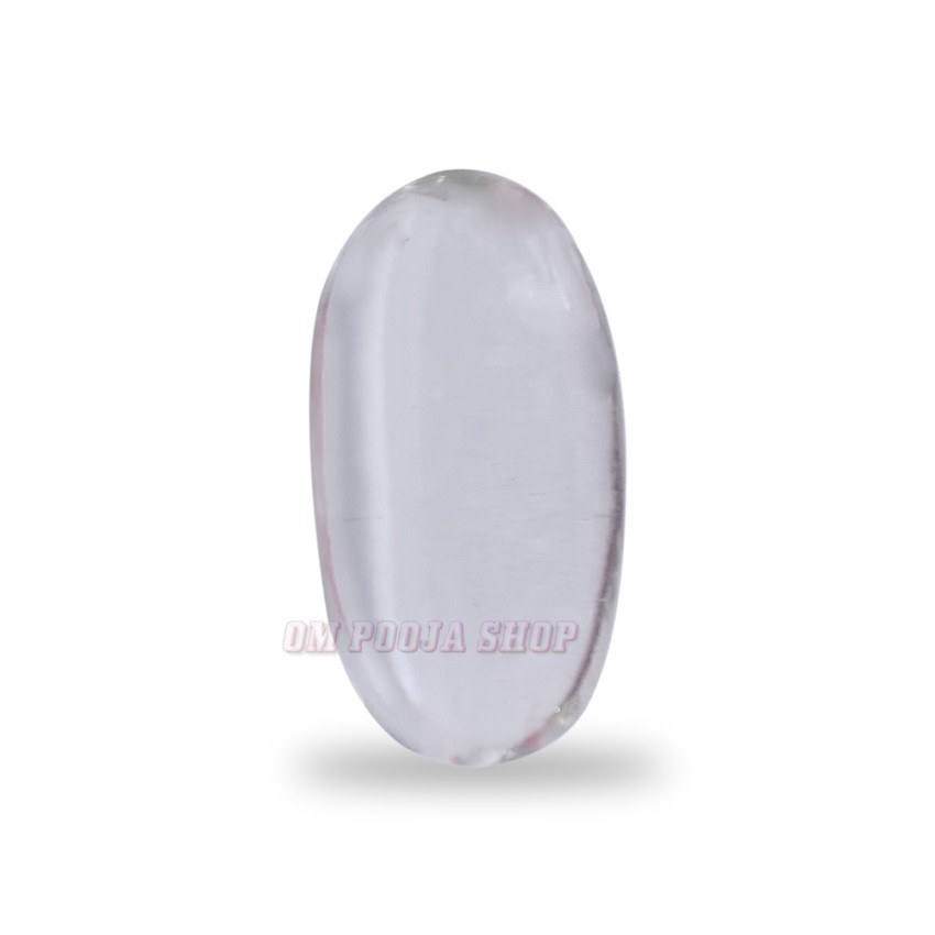 Sphatik Shivling Baan Shiva Lingam - Natural Quartz Crystal - 12 Grams
