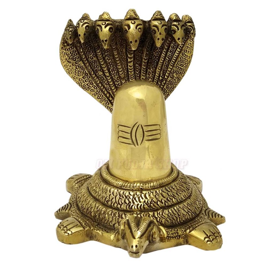 Nageshwar Kurma Shivlingam in Brass
