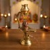 Nandimukh Yoni Base Shivling and Shaligram Abhishek in Brass