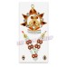 Deity Mukut & Haar Jewellery Shringar Set
