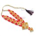 Divine Red Pearl & Diamond Stone Designer Haar For Idol (9.5 Inches) Divine Red Pearl & Diamond Stone Designer Haar For Idol (9.5 Inches)