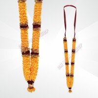 Ribbon Flower Bliss Garland- 17 inches