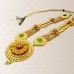 Golden Gauri Kanthi Haar Necklace For Murtis and Idols