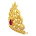 Divine Golden Mukut for God & Goddess Decoration Headgear Ornament